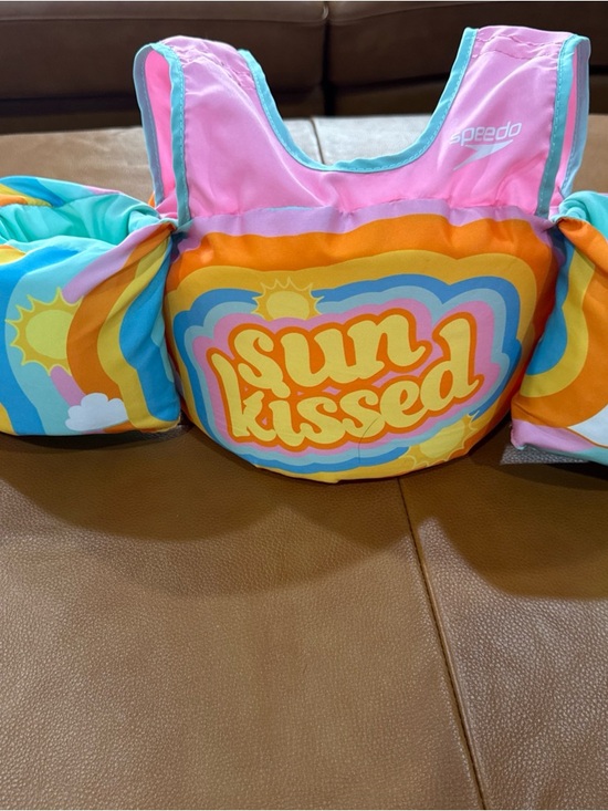 speedo Other - Speedo Kids Swim Flotation Vest Level 70 Buoyancy Aid Rainbow Sun Kissed